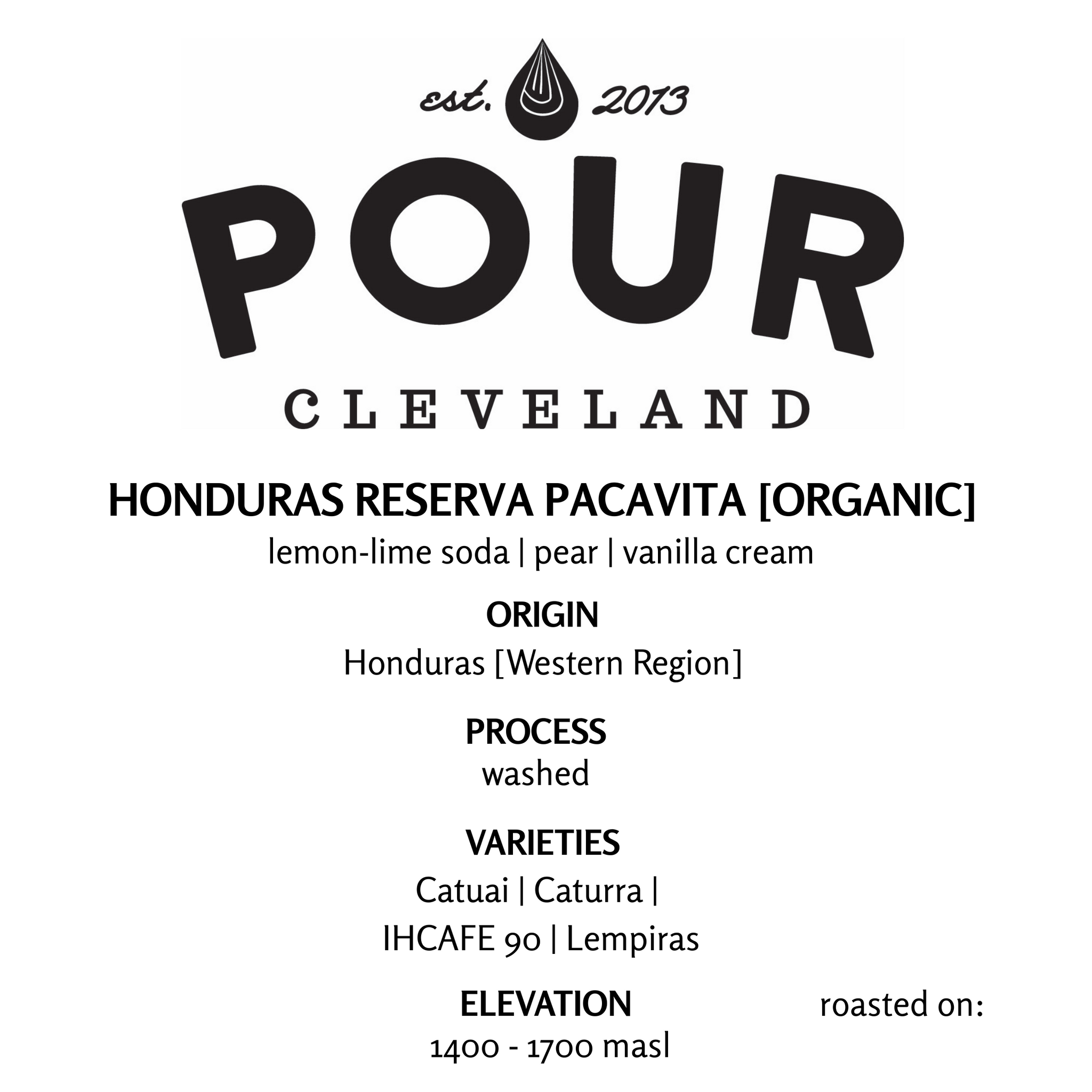 Honduras Reserva Pacavita [Organic]